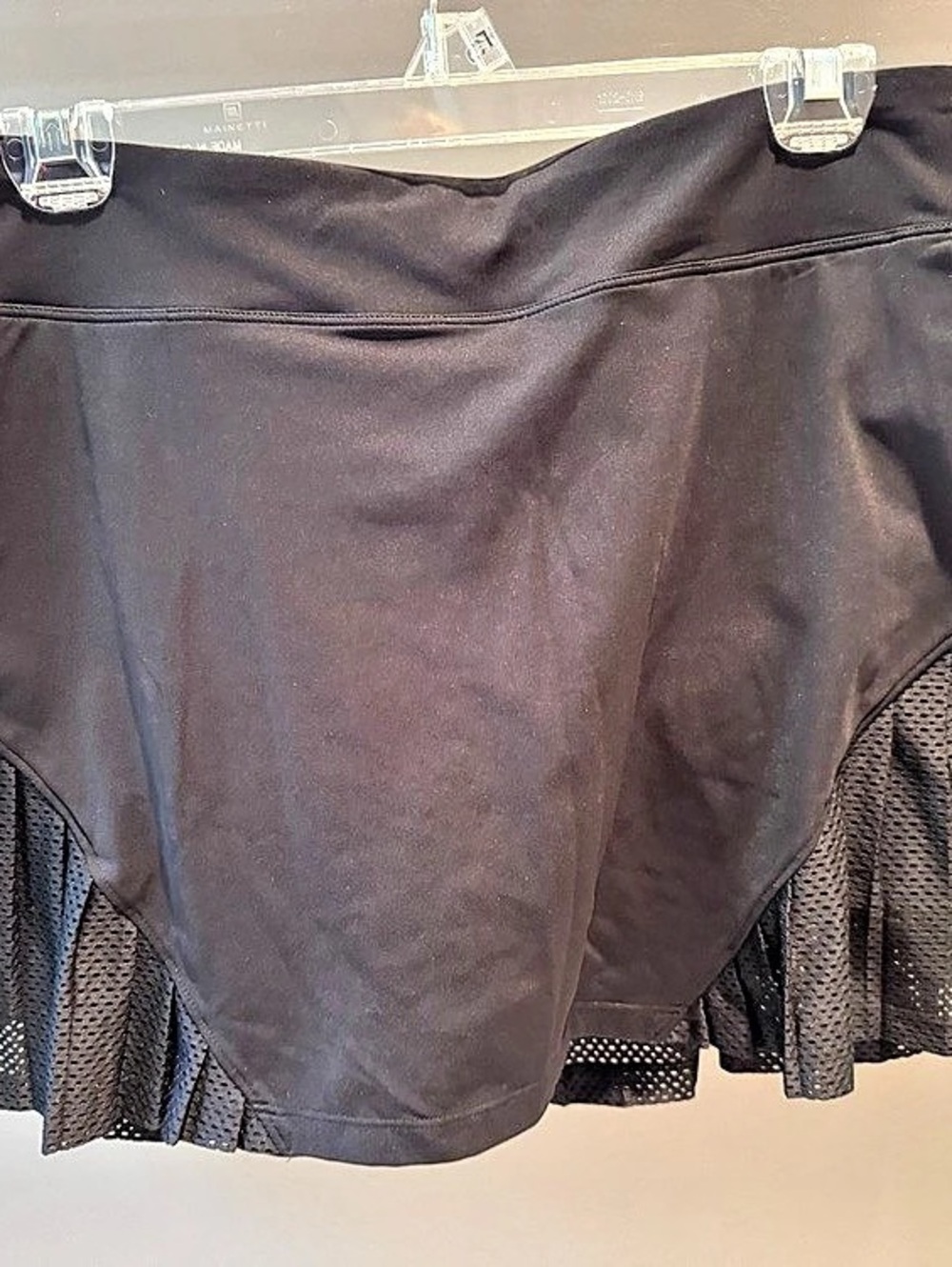 Under Armour HeatGear Black Pleated Golf Tennis Skort Size L